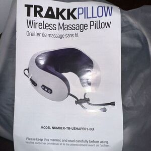 TRAKK Wireless Neck Vertebra Massage Pillow Color Black‎